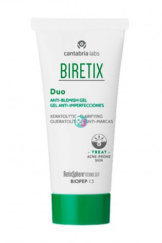 Biretix Duo Τζελ με Απολεπιστικές Ιδιότητες 30ml