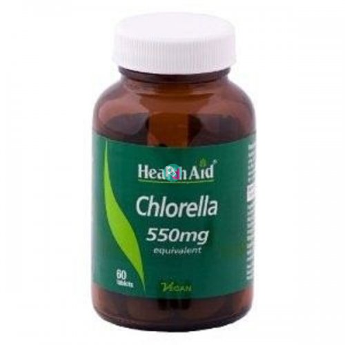 Health Aid Chlorella 550mg 60 ταμπλέτες 