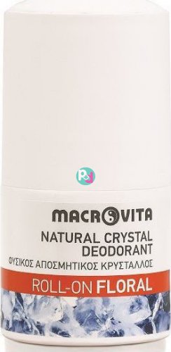 Macrovita Φυσικός Αποσμητικός Κρύσταλλος Roll-On 50ml