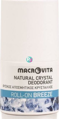 Macrovita Φυσικός Αποσμητικός Κρύσταλλος Roll-On 50ml