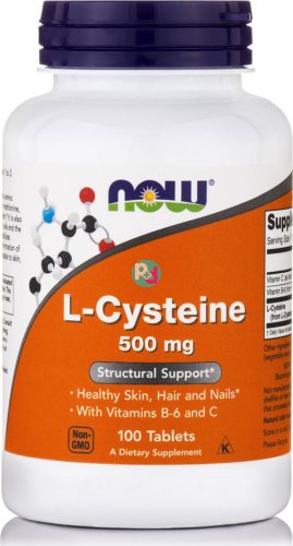Now L-Cysteine 500mg 100Tabs
