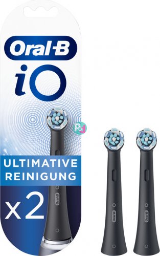  Oral-B IO Spare Parts Ultimate Clean Black 1x2