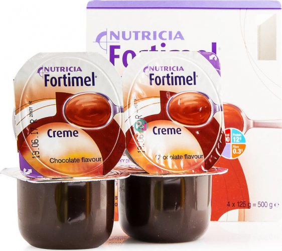 Nutricia Fortimel Creme Chocolate 4x125gr 