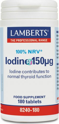 Lamberts Iodine 150mg 180 tabs 