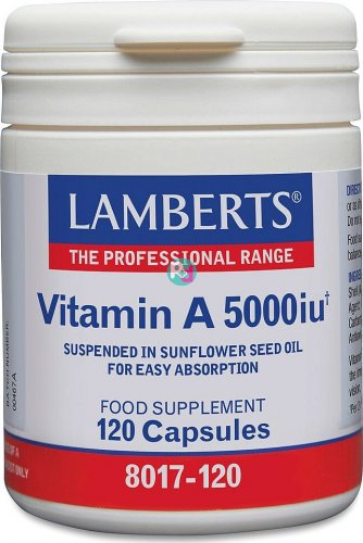 Lamberts Vitamin A 5000iu 120 Capsules