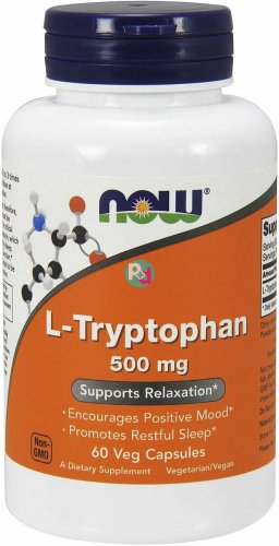 Now L-Tryptophan 500 mg 60 vcaps