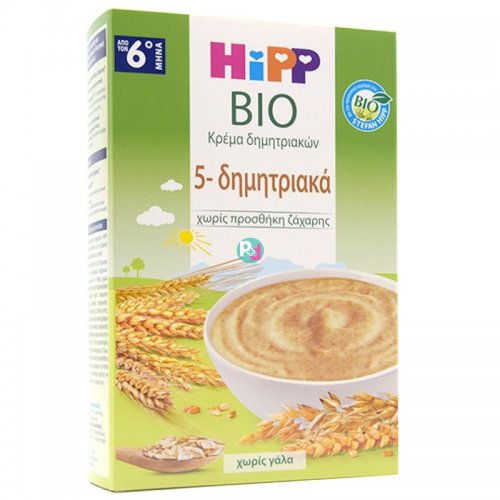Hipp Bio Cream 5 Cereals 200gr
