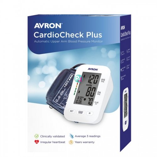  Avron Cardiocheck Plus Digital Arm Blood Pressure Monitor 1pc