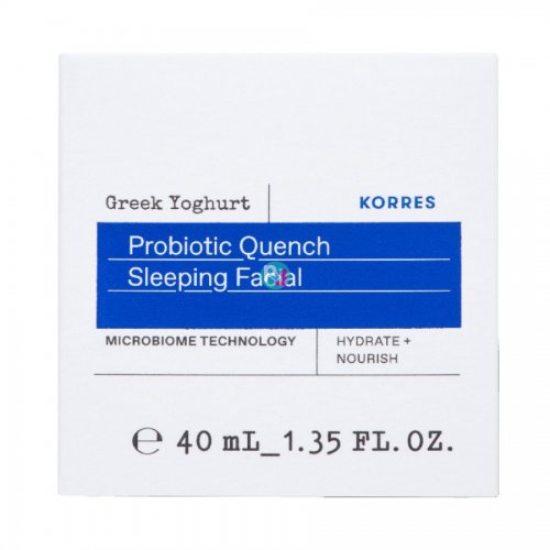 Korres Greek Yoghurt Κρέμα Νύχτας για Ενυδάτωση με Προβιοτικά 40ml
