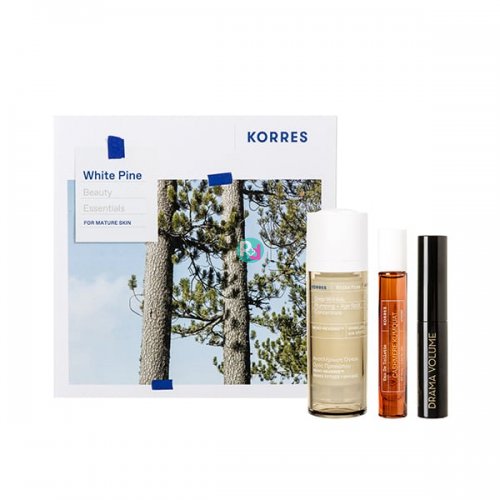 Korres White Pine Beauty Essentials For Mature Skin Ορός Προσώπου 30ml & Δώρο Eau de Toilette Cashmere Kumquat 10ml  +  Μασκαρα 4ml