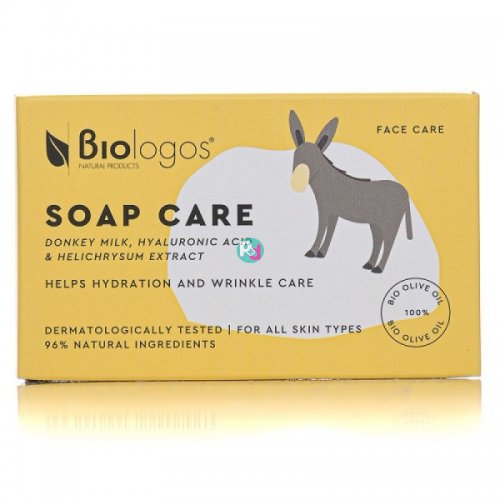 Biologist Soap Care Donkey Milk, Hyaluronic Acid & Helichrysum Extract 130gr