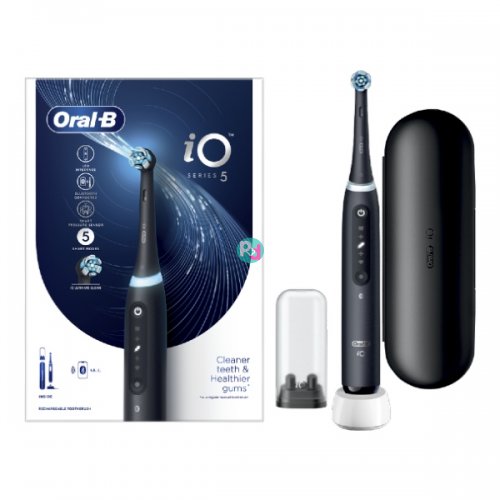 Oral-B IO Series 5 Black Ηλεκτρική Οδοντόβουρτσα 