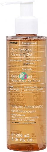 Korres Pomegranate Pore Refining Cleansing Gel 200ml