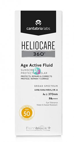 Heliocare 360 Age Active Fluid Sunscreen SPF50 50ml