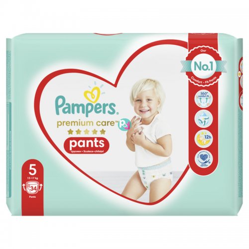 Pampers Premium Care Pants No5 12-17kg 34pcs