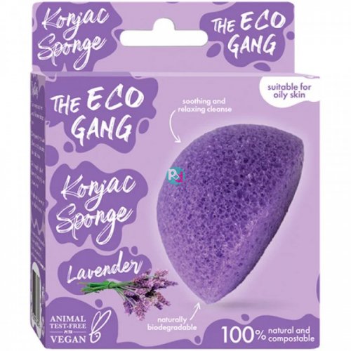 The Eco Gang Sponge Konjac Lavender 1τμχ