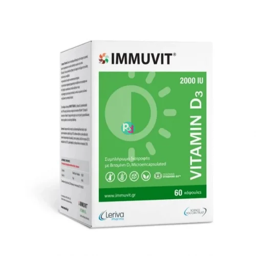 Immuvit Vitamin D3 2000iu 60Caps