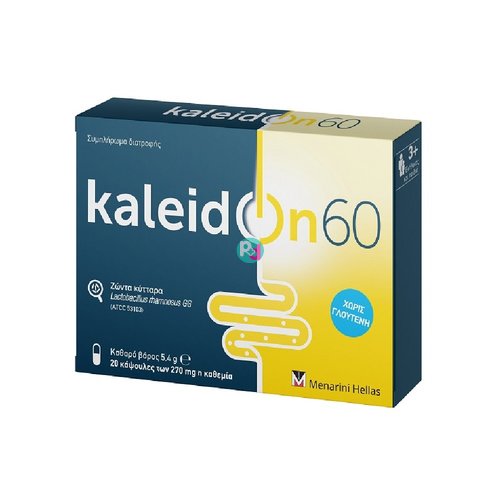 Menarini Kaleidon 60 Προβιοτικό Συμπλήρωμα Διατροφής 20 Κάψουλες