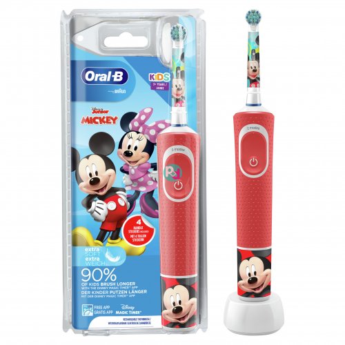 Oral-B Vitality Kids Mickey Ηλεκτρική Οδοντόβουρτσα 3+ Ετών