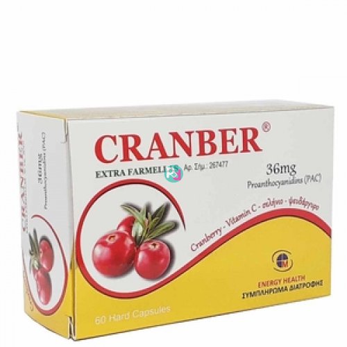 Medichrom Cranber Extra Farmellas 36mg 60Caps