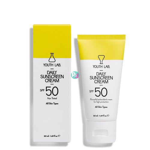 Youth Lab Daily Sunscreen Cream Non Tinted SPF 50 50ml