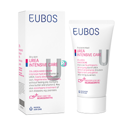 Eubos Urea Intensive Care 5% Urea Hand Cream Κρέμα Χεριών Με Ουρία 5% 75ml
