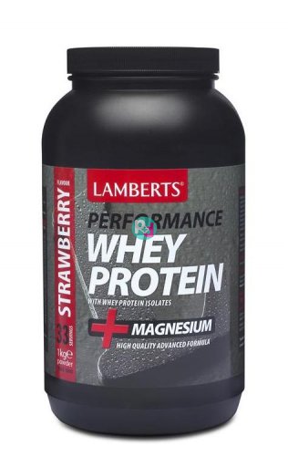 Lamberts Whey protein isolate Strawberry 1000gr