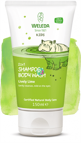 Weleda Kids 2 in 1 Shampoo & Shower Gel 150ml