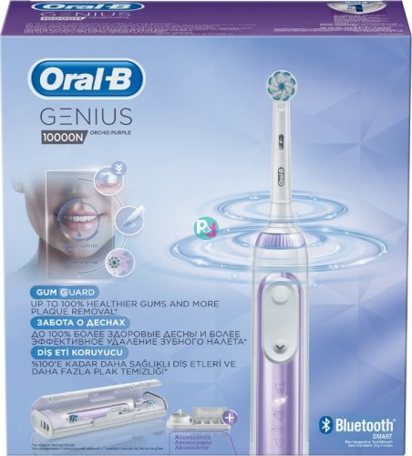 Oral-B Genius 10000N Orchid Purple Electic Toothbrush