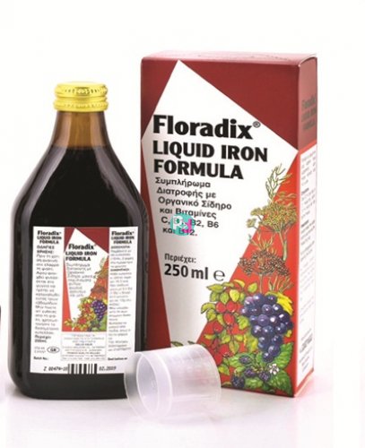 Power Health Floradix Liquid Iron Formula Syrop 250ml
