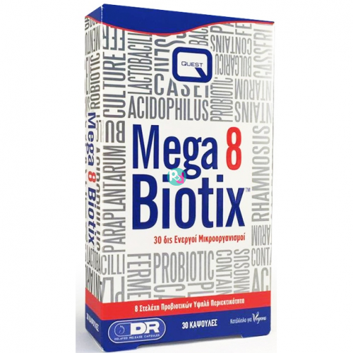 Quest Mega 8 Biotix 30 caps