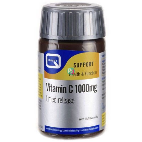Quest Vitamin C 1000mg Timed Release 60tabl