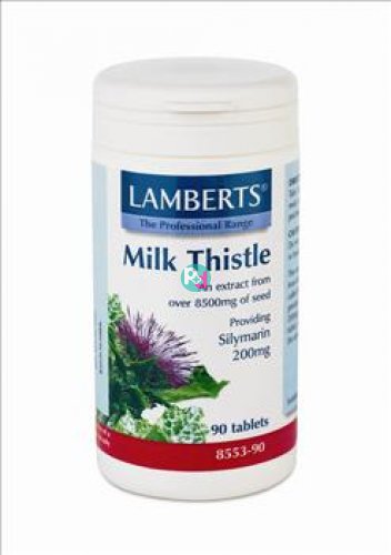 Lamberts Milk Thistle 8500mg 90tabl ( Γαιδουράγκαθο )