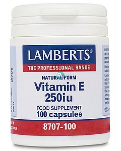 Lamberts Vitamin E 250iu 100caps