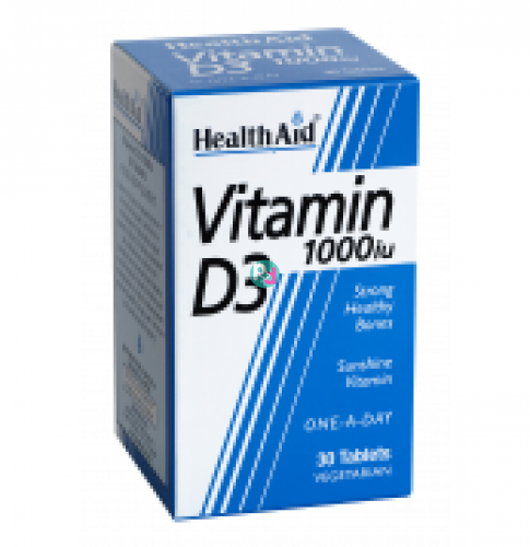 Health Aid Vitamin D3 1000iu 30tabl