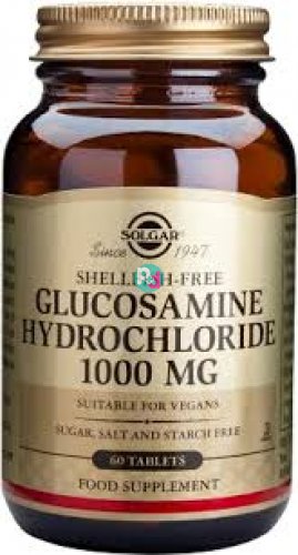 Solgar Glucozamine Hydrochloride 1000mg 60Tabs