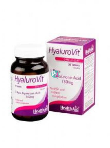 Health Aid HyaluroVit 150mg 30Tabs - Υαλουρονικό Οξύ 