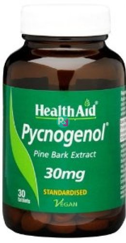 Health Aid Pycnogenol 30mg 30Tabs