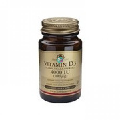Solgar Vitamin D3 4000IU 100mg 60 Caps