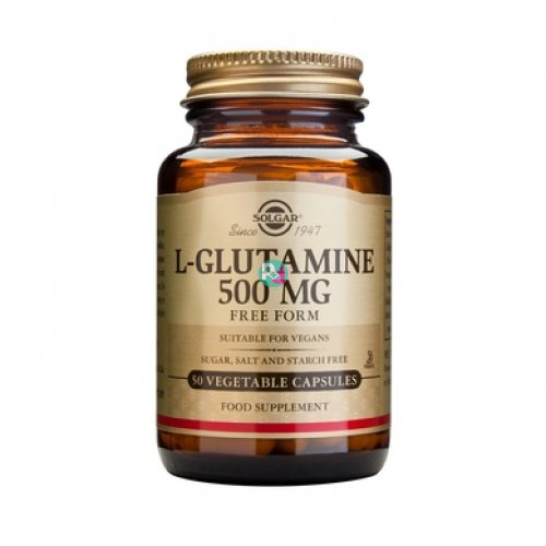 Solgar L-Glutamine 500mg 50 Caps