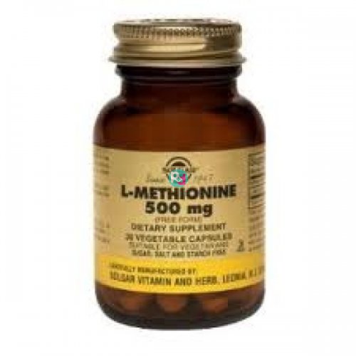 Solgar L-Methionine 500mg 30Caps