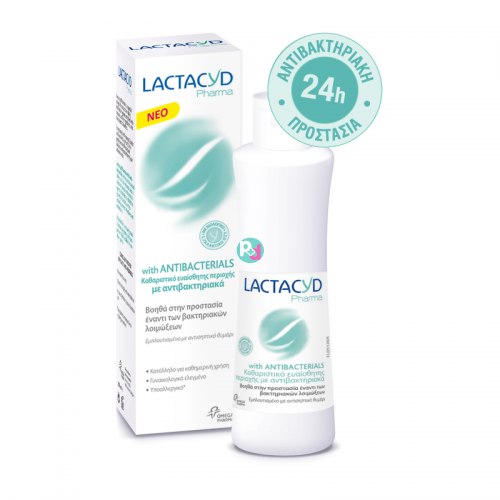 Lactacyd Pharma With Antibacterials Intimate Wash 250ml