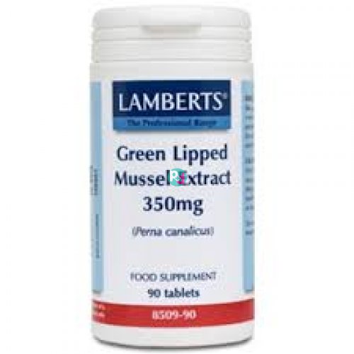 Lamberts Green Lipped Mussel Extract 350mg 90Tabs