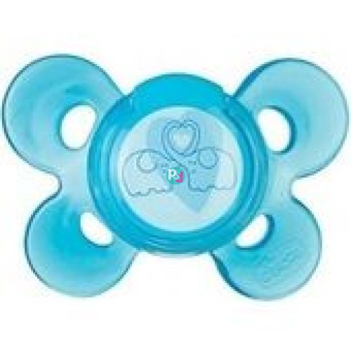Chicco Soother Physio Comfort Blue, Silicone sleeved 1pcs
