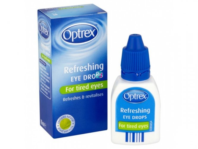 Optrex ActiDrops Οφθαλμικές Σταγόνες για Κουρασμένα Μάτια 10ml