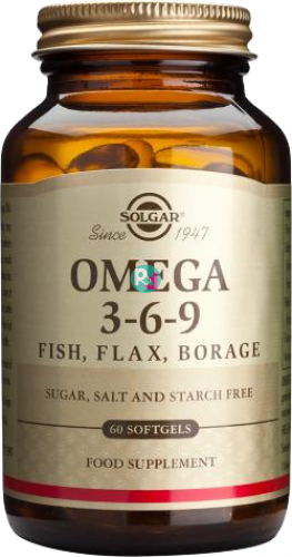 Solgar Omega 3-6-9-Ωμέγα 3-6-9 60caps