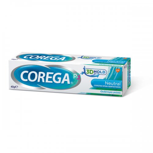 Corega Neutral Στερεωτική Κρέμα Οδοντοστοιχιών 40γρ