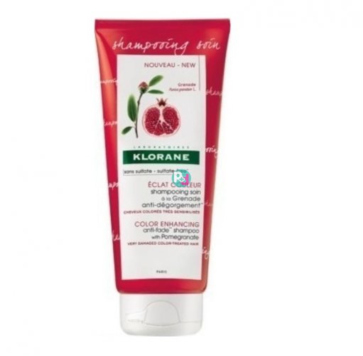 Klorane Color Protection Shampoo with Pomegranate Extract 200ml