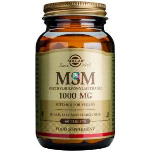 Solgar MSM 1000 mg 60 tablets