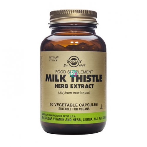 Solgar Milk Thistle Herb Extract 60Caps